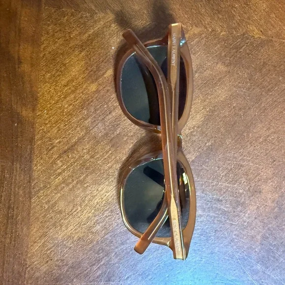 Saint Laurent Paris Classic 1/F Sunglasses Brown